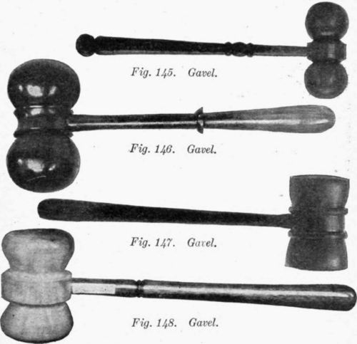 Number III Gavel Patterns 144