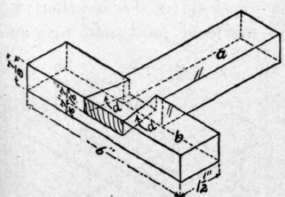 Fig. 126. Dovetailed Locked, or Halved, Joint.