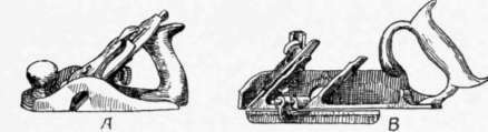 Fig. 138. A, Rabbet Plane. B, Filletster.