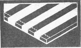 Fig. 7. Building mosaic edging.