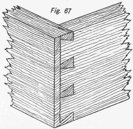 Half Lap Dovetail 45