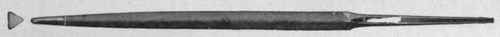 Slim Taper Triangular File.