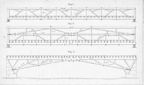 designs for bridges of from fifty to ninety feet span