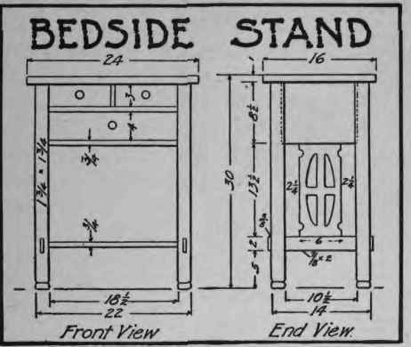 How To Make A Bedside Stand 134