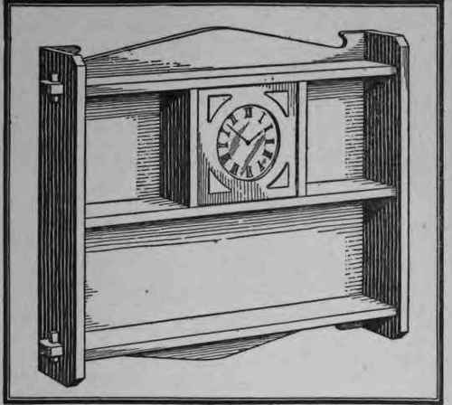 How To Make A Clock Case And Book Rack 79