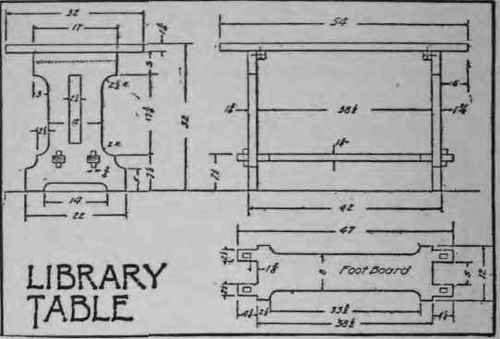 How To Make A Library Table 91