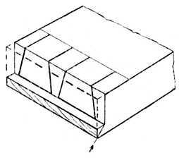 Fig. 286. Housed and Mitred Dovetail.
