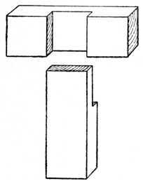 Fig. 30.   Halved T Joint.