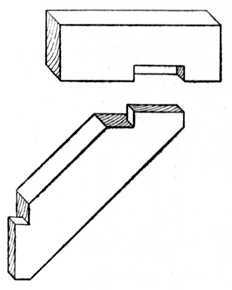 Fig. 31.   Oblique Halving with Shoulder.