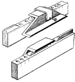 Fig. 333.   Template for Mitreing.