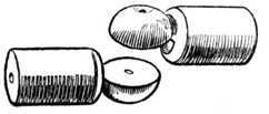 Fig. 345. Cornice Pole Joint.