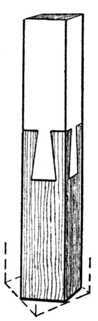 Fig. 379.   Double Dovetail Puzzle.