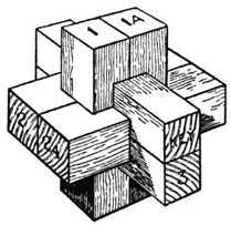 Fig. 392. Chinese Cross Puzzle.
