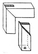 Fig. 74.   Mitre Bridle Joint.