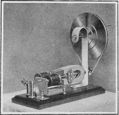 A magneto machine of simple construction