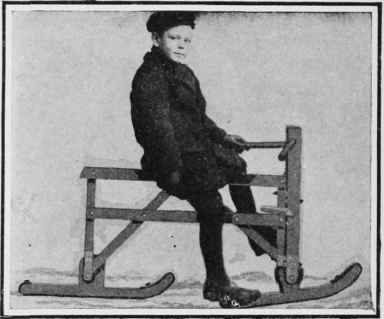 Bicycle type of sled