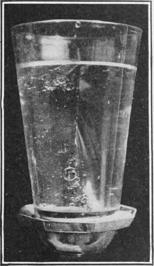 Carbon disulphide and glycerin side by side