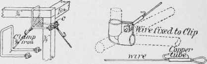 Clamps for square and round sticks