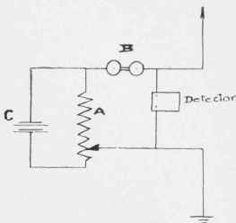 Diagram of the electric connections