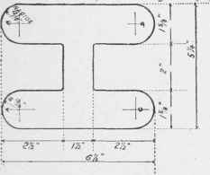 Lay out of clamp for bamboo