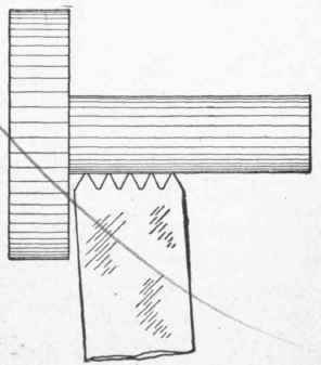 Fig. 167. Hand Chaser Cutting Outside Thread