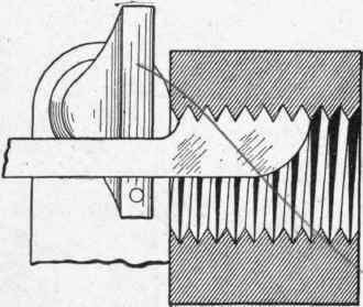 Fig. 168. Hand Chaser Cutting Inside Thread