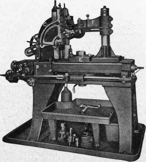 Fig. 283. Automatic Gear Cutting Machine Courtesy of D. E. Whiton Machine Company, New London, Connecticut