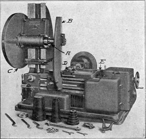 Fig. 284. Number 6 Gear Cutting Machine Courtesy of Brown and Sharpe Manufacturing Company, Providence, Rhode Island