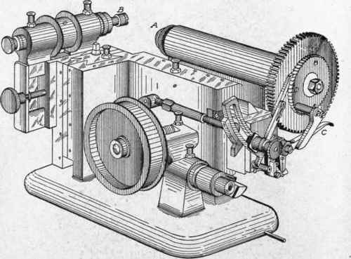 Fig. 287. Bench Gear Cutter Courtesy of Sloan and Chase Manufacturing Company