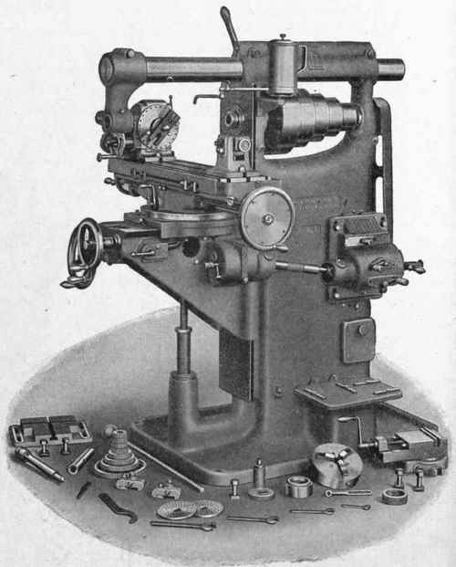 HEAVY UNIVERSAL MILLING MACHINE