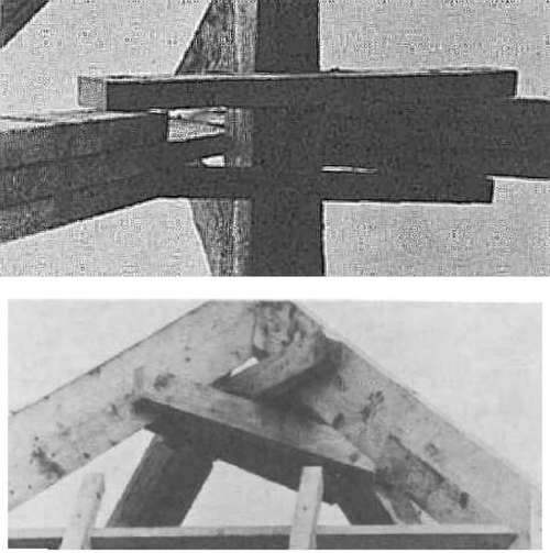 Structure viewed from sides