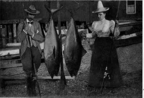 THE LADY AND THE TUNA.