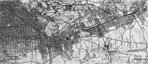 Brooklyn. Illustrates growth along the axis of the Long Island R. R.