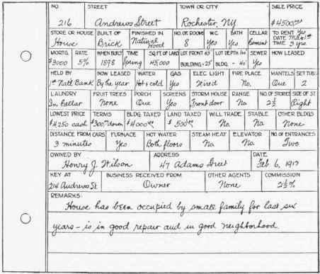 Form 49. Broker's Record