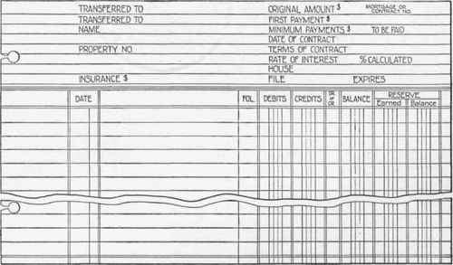 Form II. General Contracts Ledger