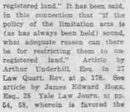 Adverse Possession Of Land 2003