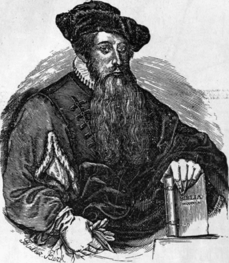 JOHN GUTENBERG.