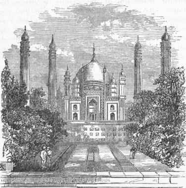 Mosque of Aurungzebe.