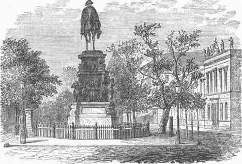 Statue of Frederick the Great, Unter den Linden.