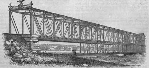 Truss Bridge at Eock Island.