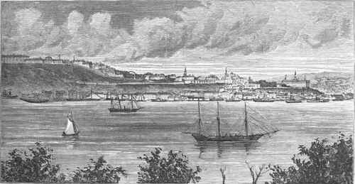 Quebec, from Point Levi.