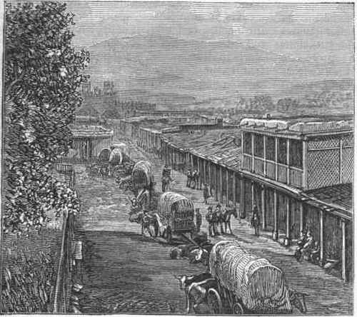 Street Scene in Santa F�.