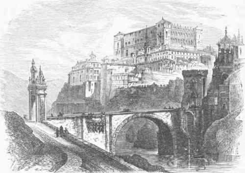 The Alcazar of Toledo.