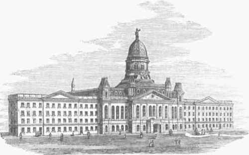 University Hall, Michigan University.