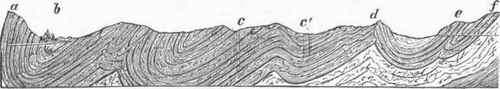 Plications of Anthracite Measures near Pottsville, Pa.