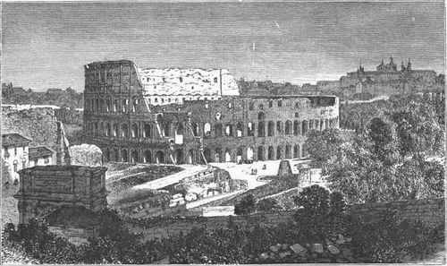 The Colosseum.