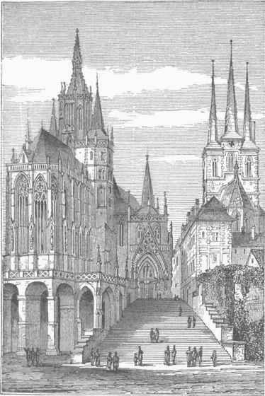 Cathedral of Erfurt.