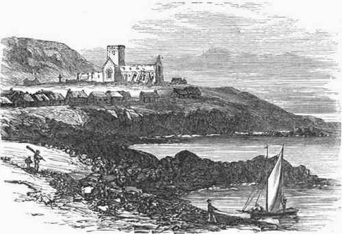 Ruins of St. Mary's Church.