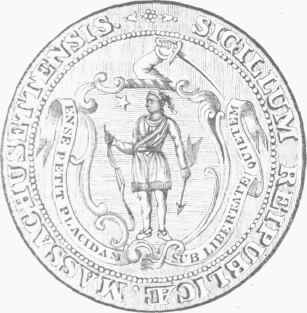 State Seal of Massachusetts.