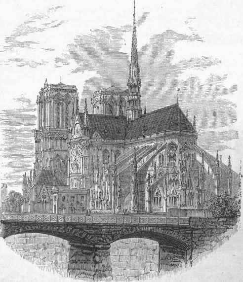 Church of Notre Dame, rear view.